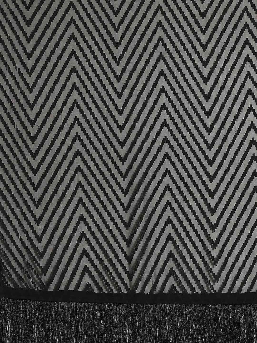 Pure Soft Georgette Geometric Print Party Wear Saree