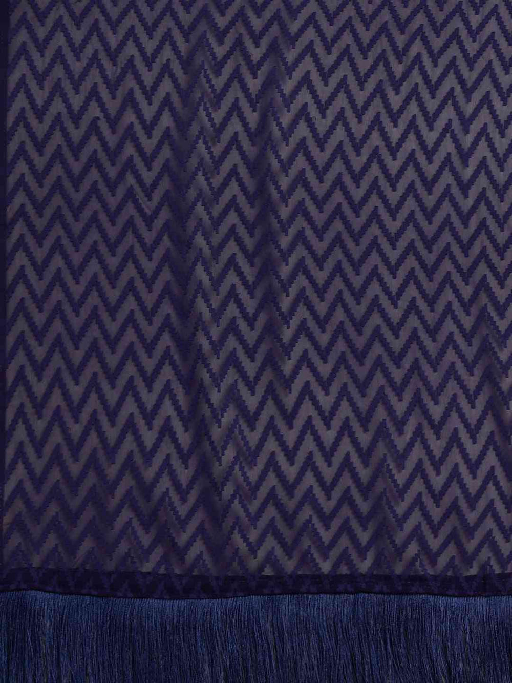 Pure Soft Georgette Geometric Print Party Wear Saree