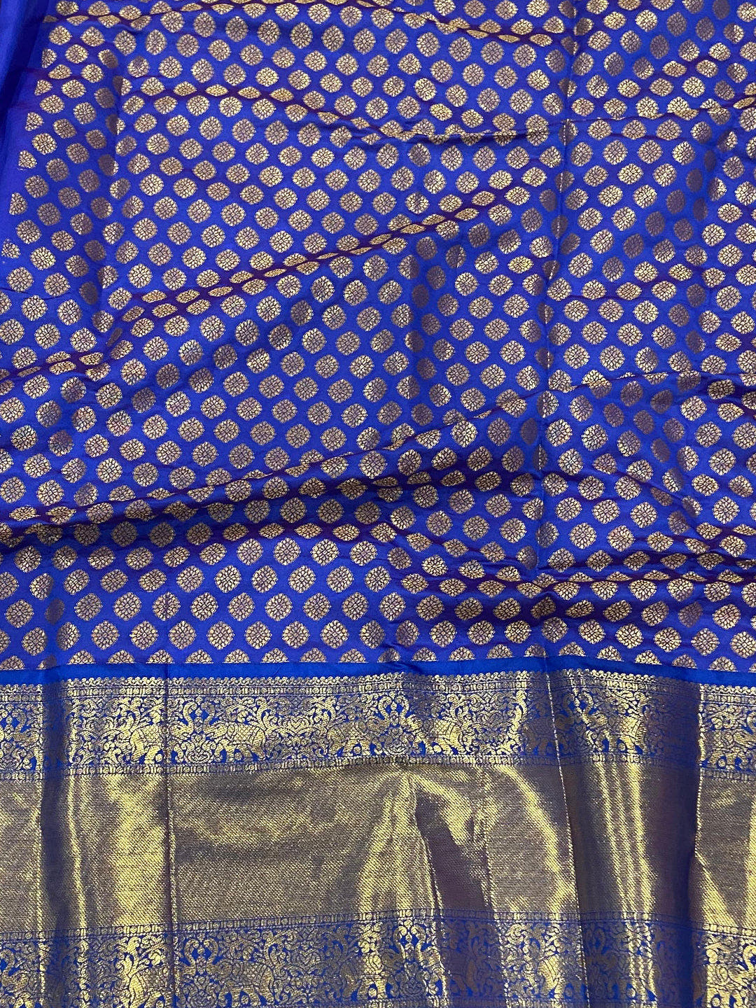 Pink Kanjivaram Checked Saree With Radiant Zari Border