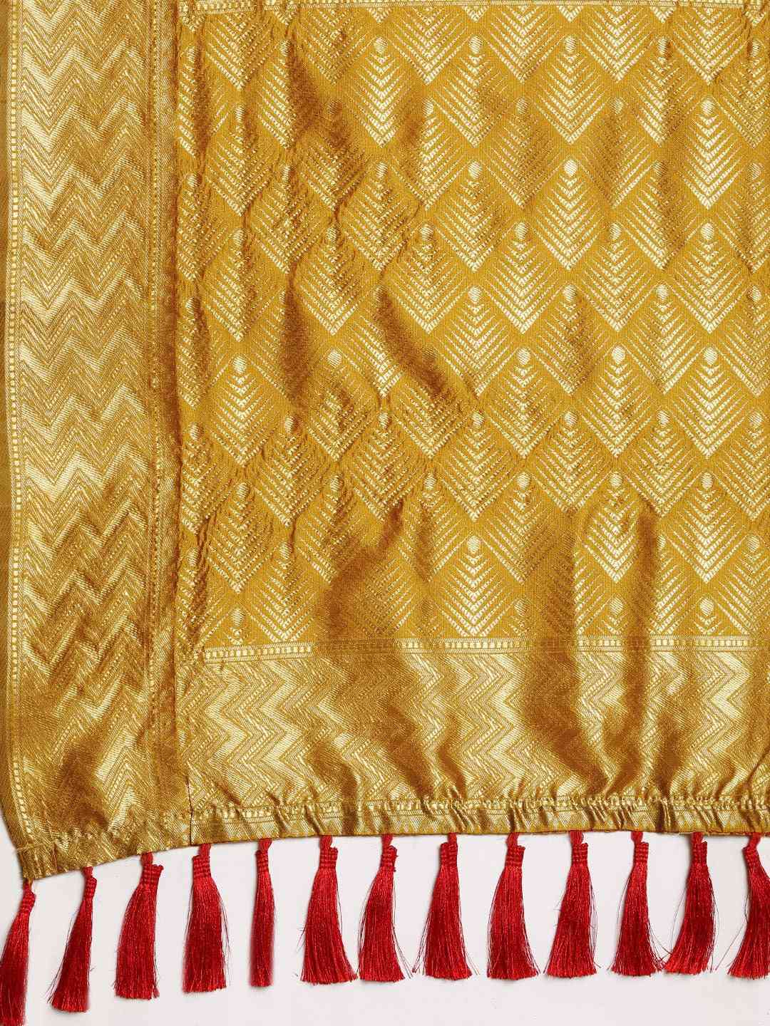 Patola Silk Saree Woven Design With Zari Border
