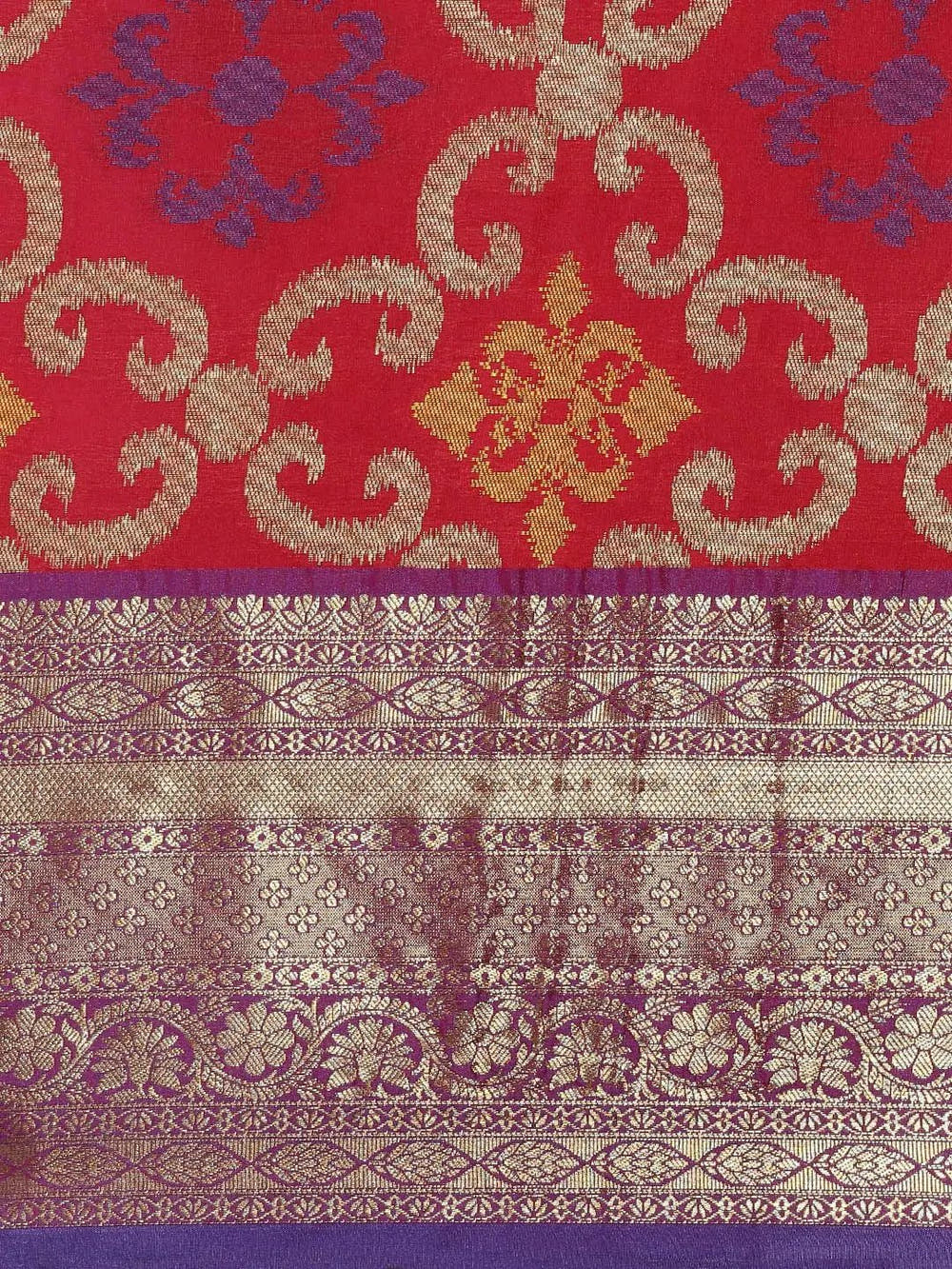 Exclusive Rani Colour Dharmavaram Soft Silk Festive Wear Saree