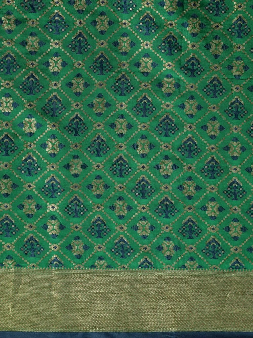 Soft Banarasi Patola Zari Party Wear Saree