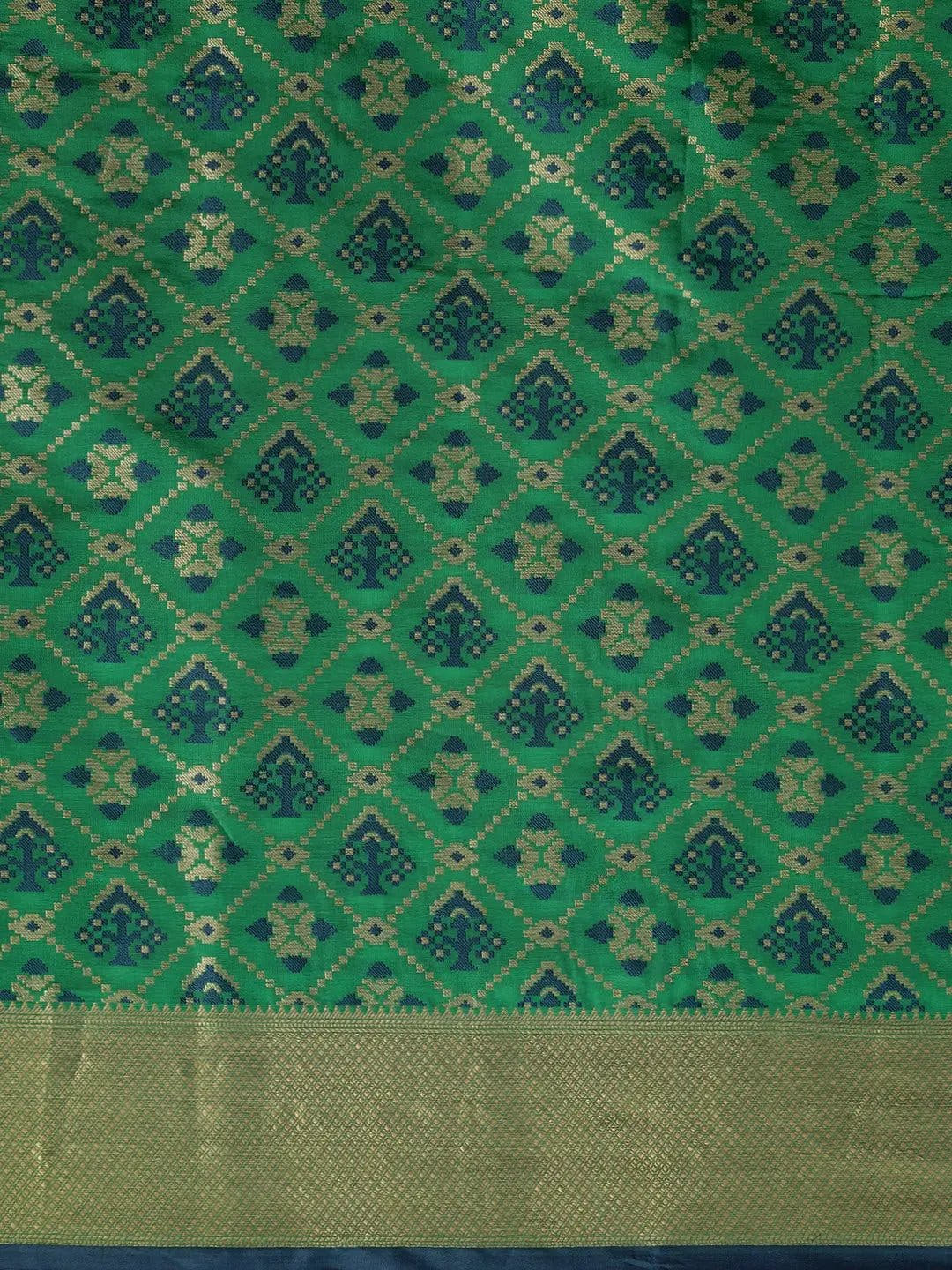 Soft Banarasi Patola Zari Party Wear Saree