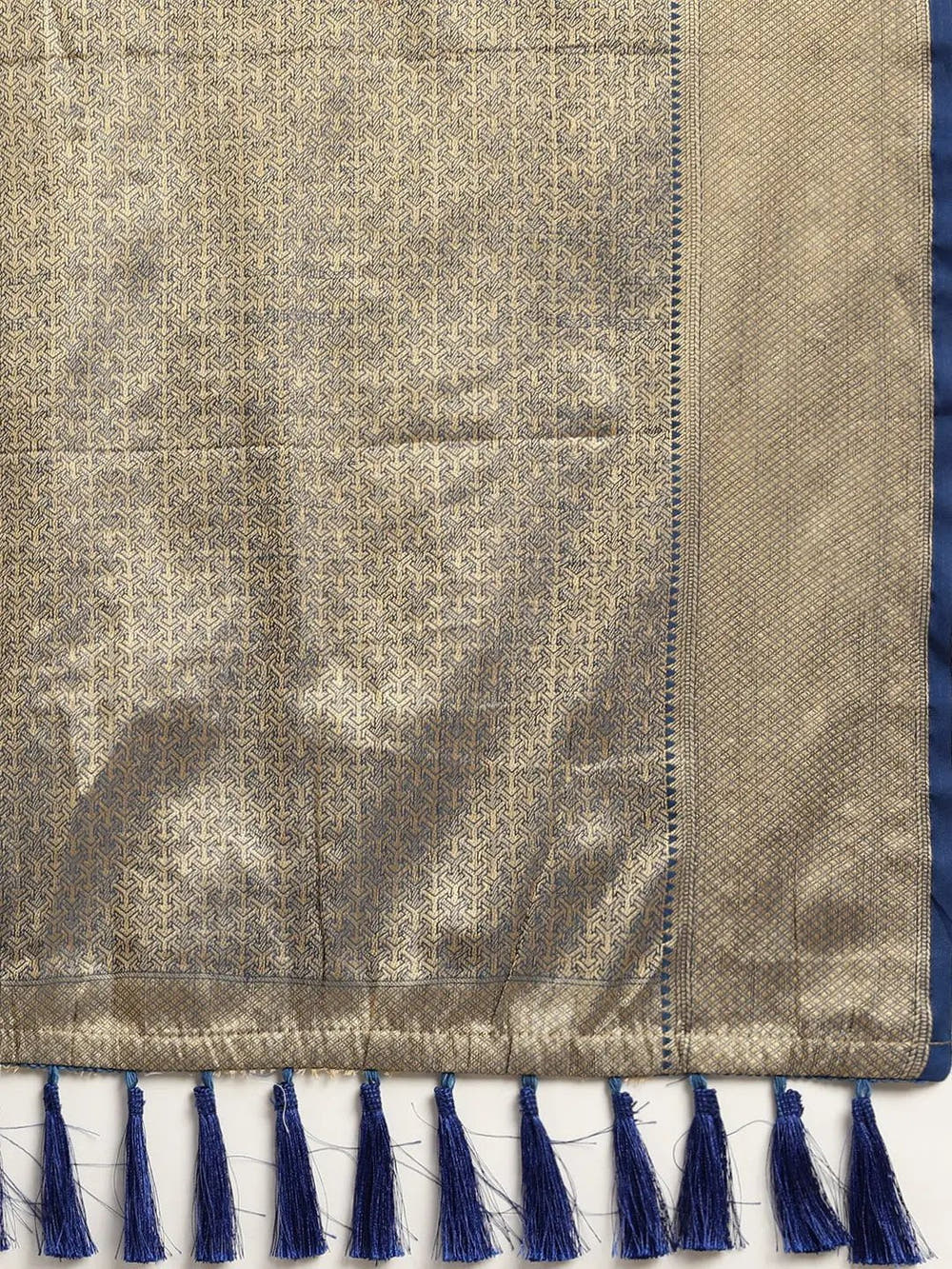 Soft Banarasi Patola Zari Party Wear Saree