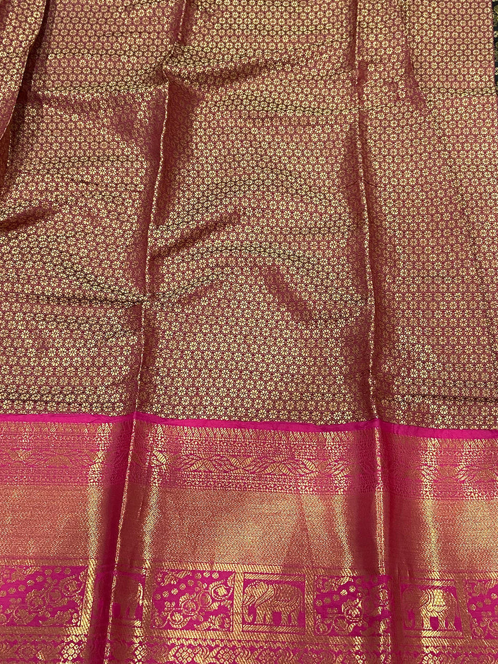 Black Banarasi Zari Butti Saree