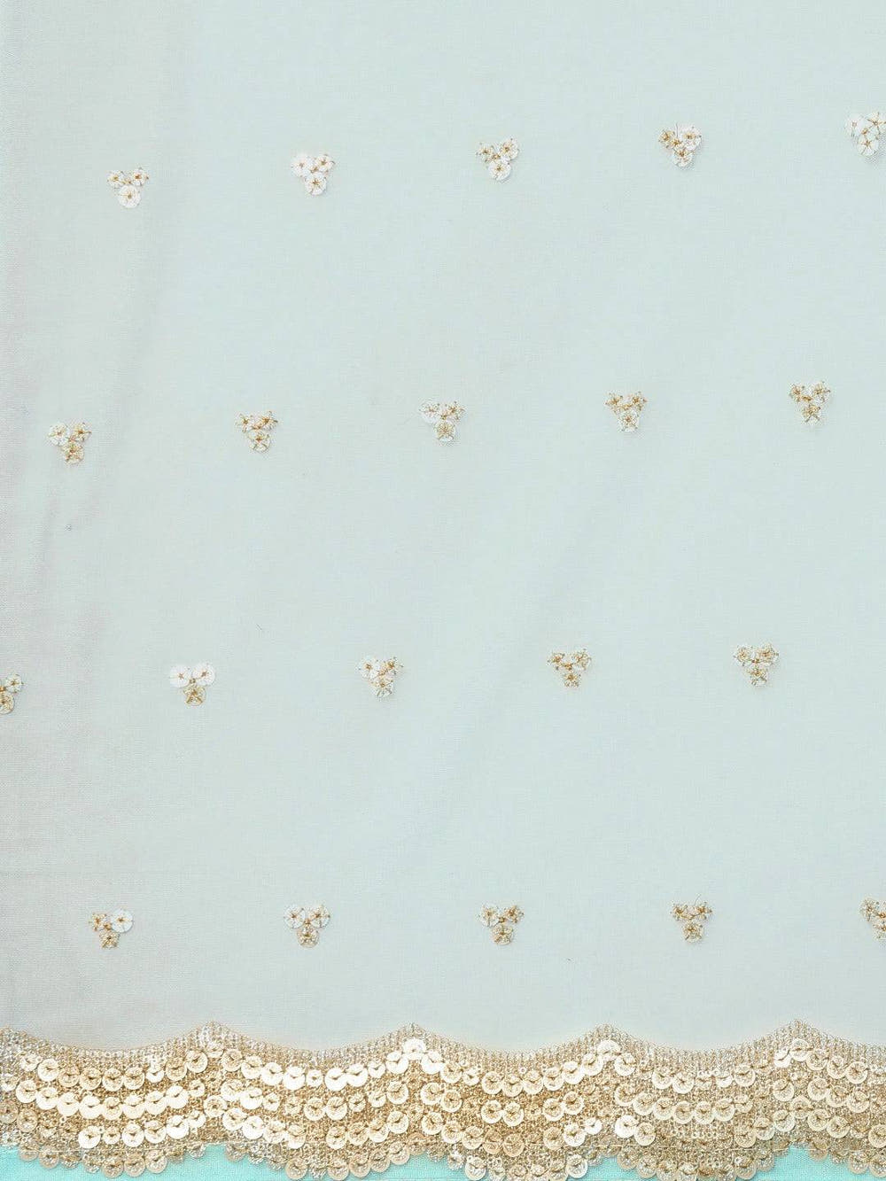 Exclusive Soft Net Sequence Work Party Wear Saree