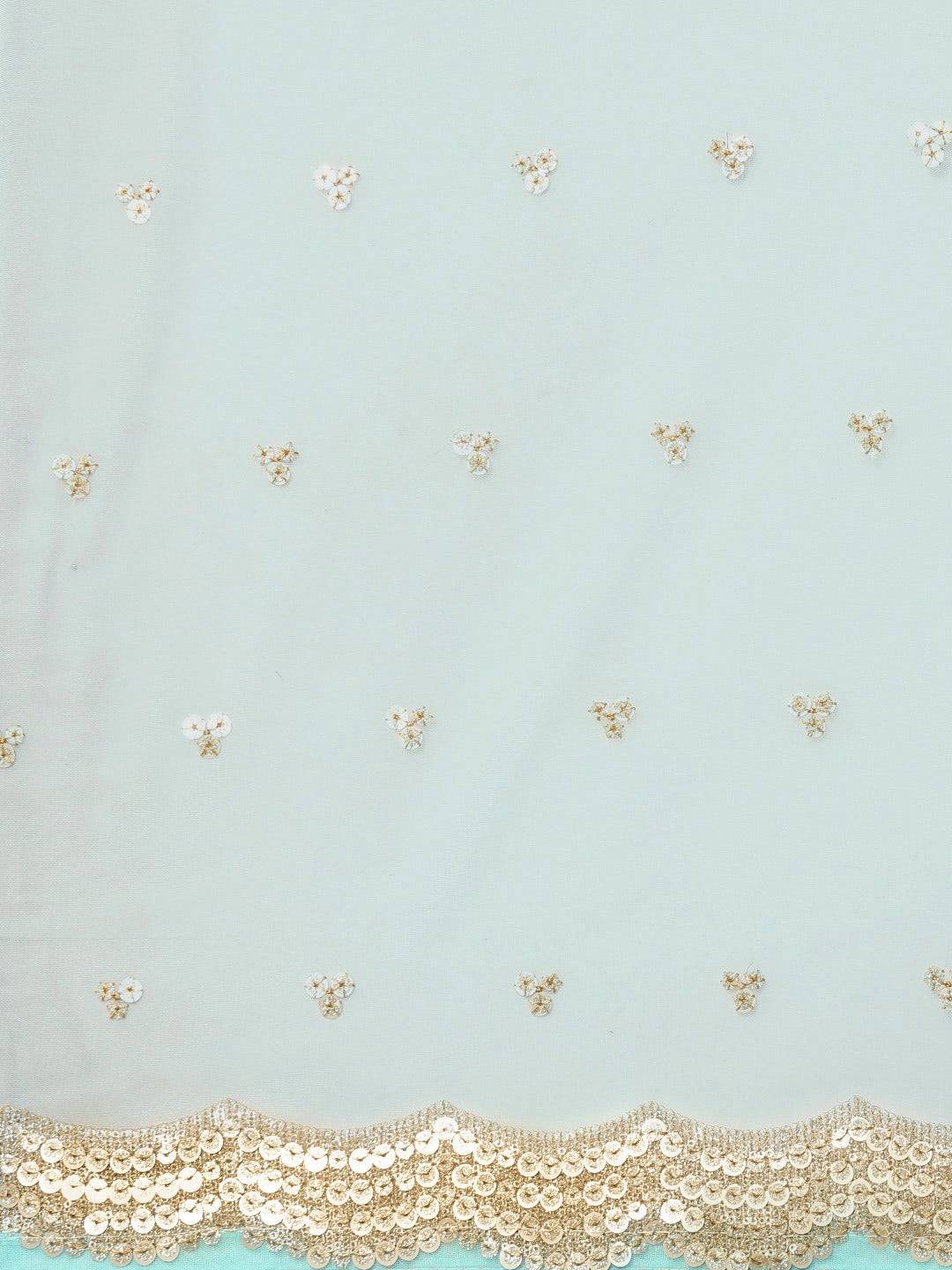 Exclusive Soft Net Sequence Work Party Wear Saree