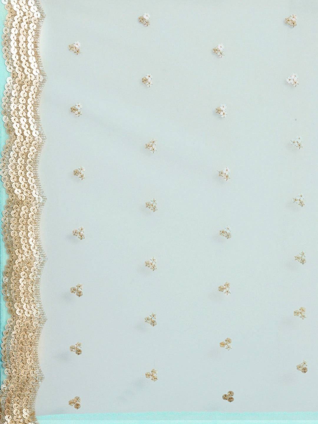 Exclusive Soft Net Sequence Work Party Wear Saree
