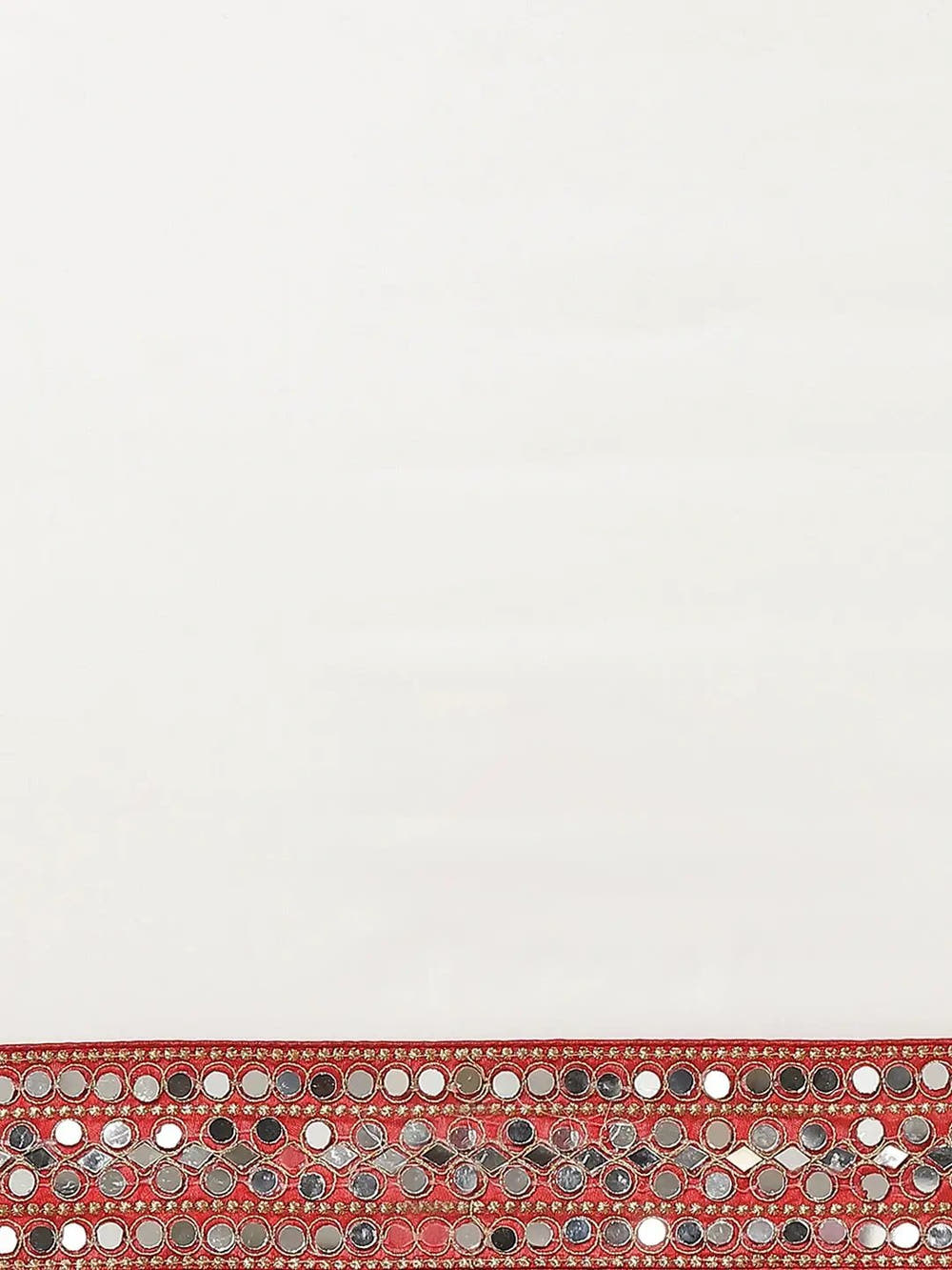 Exclusive Soft Georgette Real Mirror Work Border Party Wear Saree