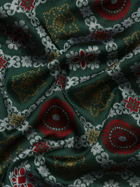 Patola Soft Silk Banarasi Saree With Zari border 
