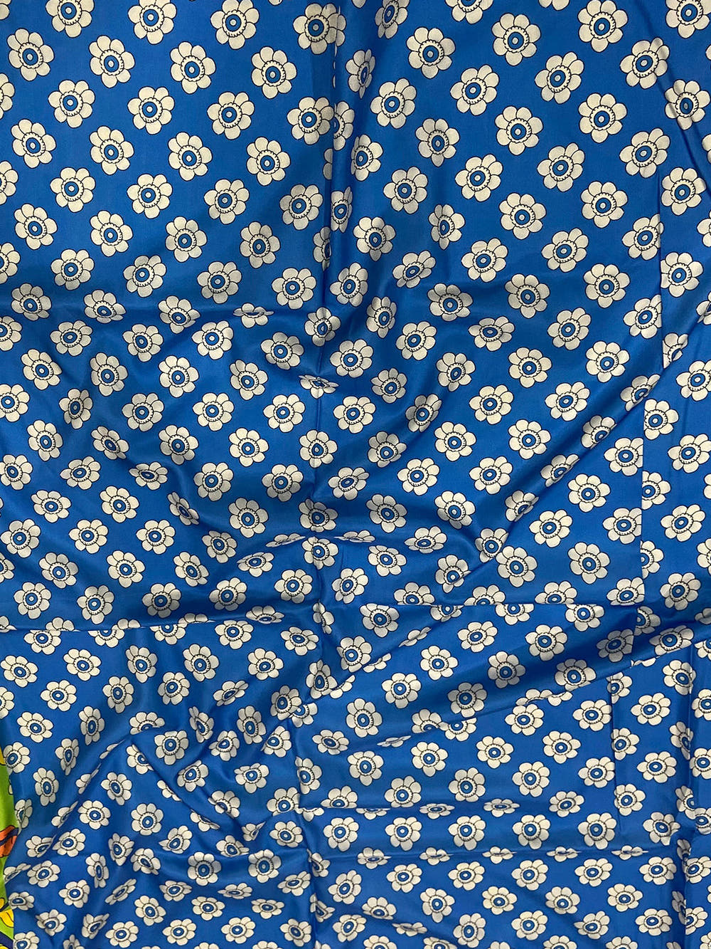 Volt Green Soft Silk Kalamkari Saree
