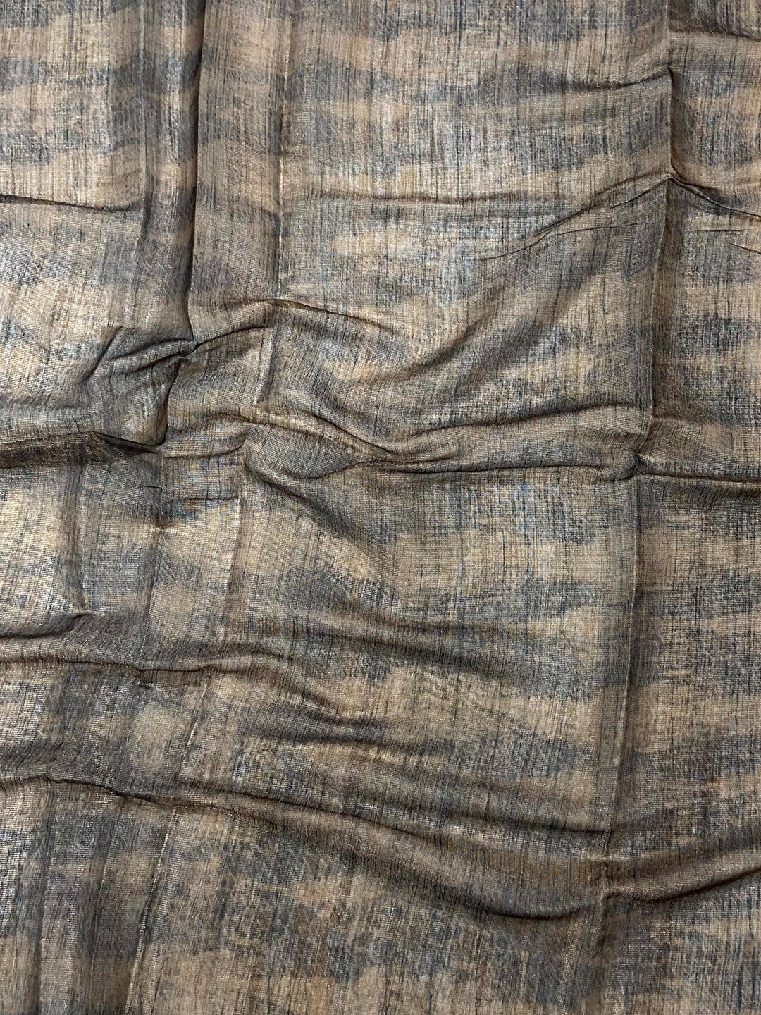 Beige Tissue Digital Print Saree