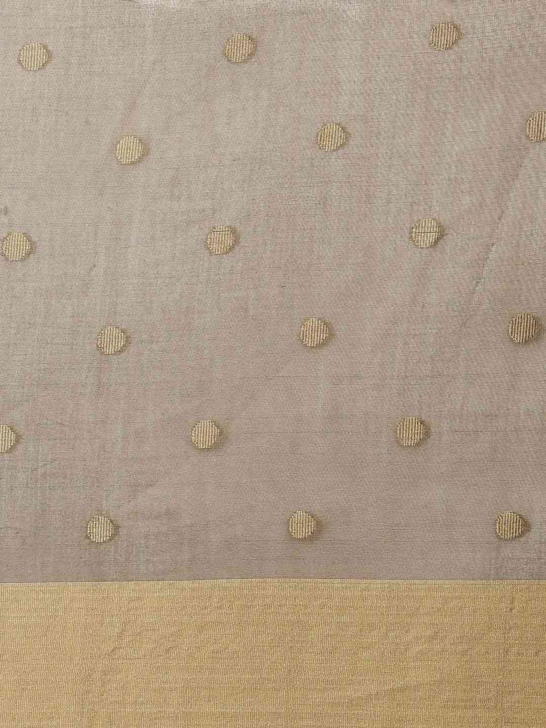 Banarasi Silk Saree With Woven Design And Zari Work