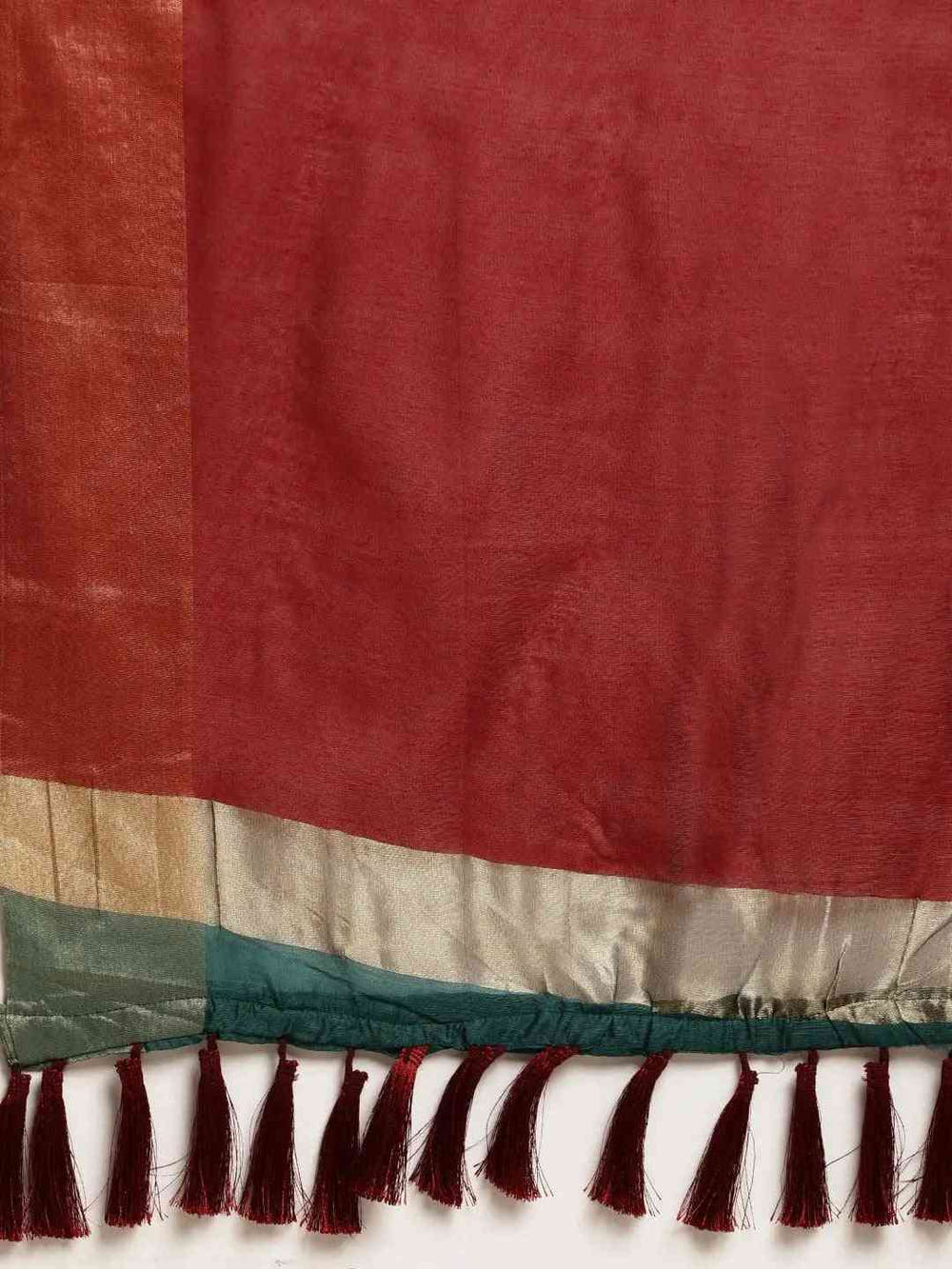 Banarasi Silk Saree With Woven Design And Zari Work
