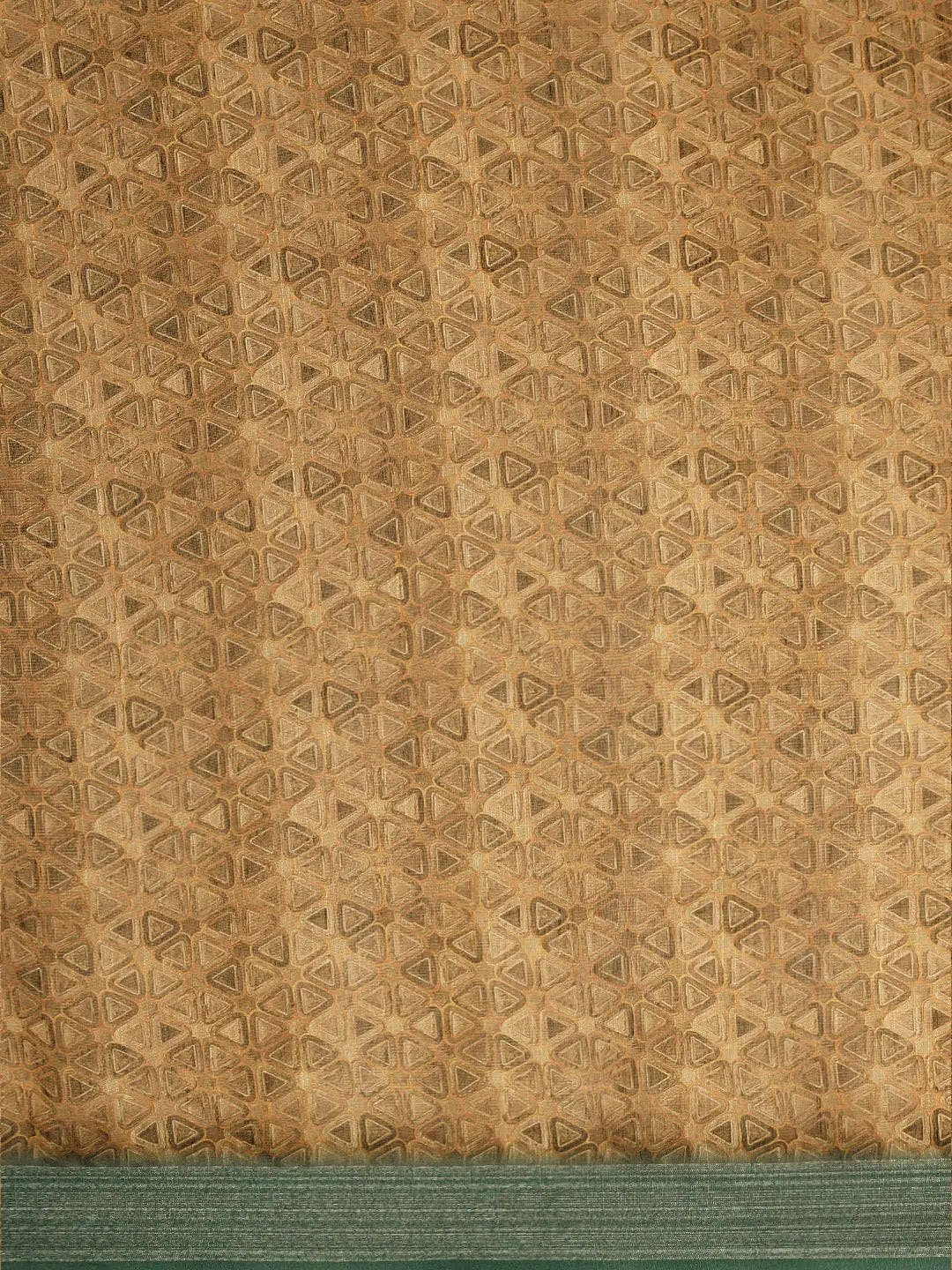 Exclusive Mustard Soft Linen Digital Print Festive Wear Saree