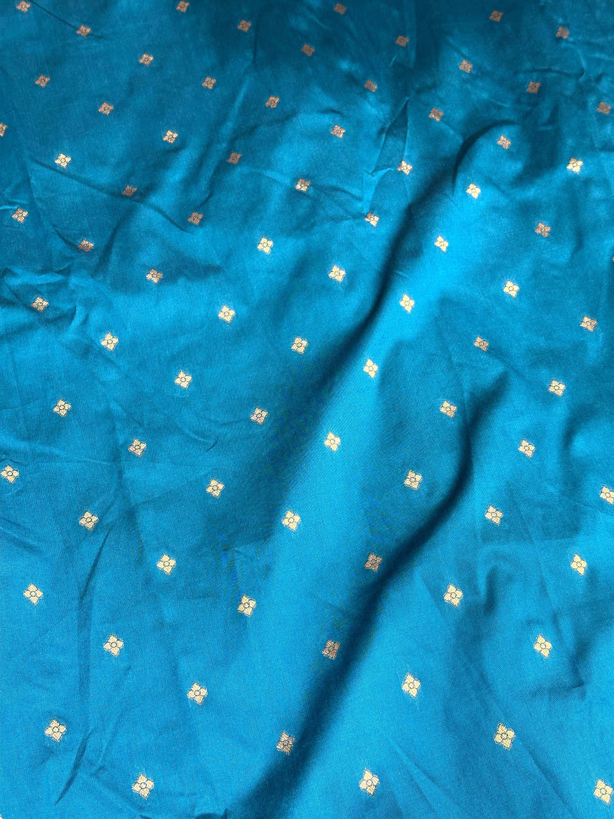 Black Mango Butti Soft Silk Saree