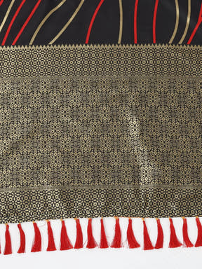 Banarasi Katan Silk Saree With Zari Butti