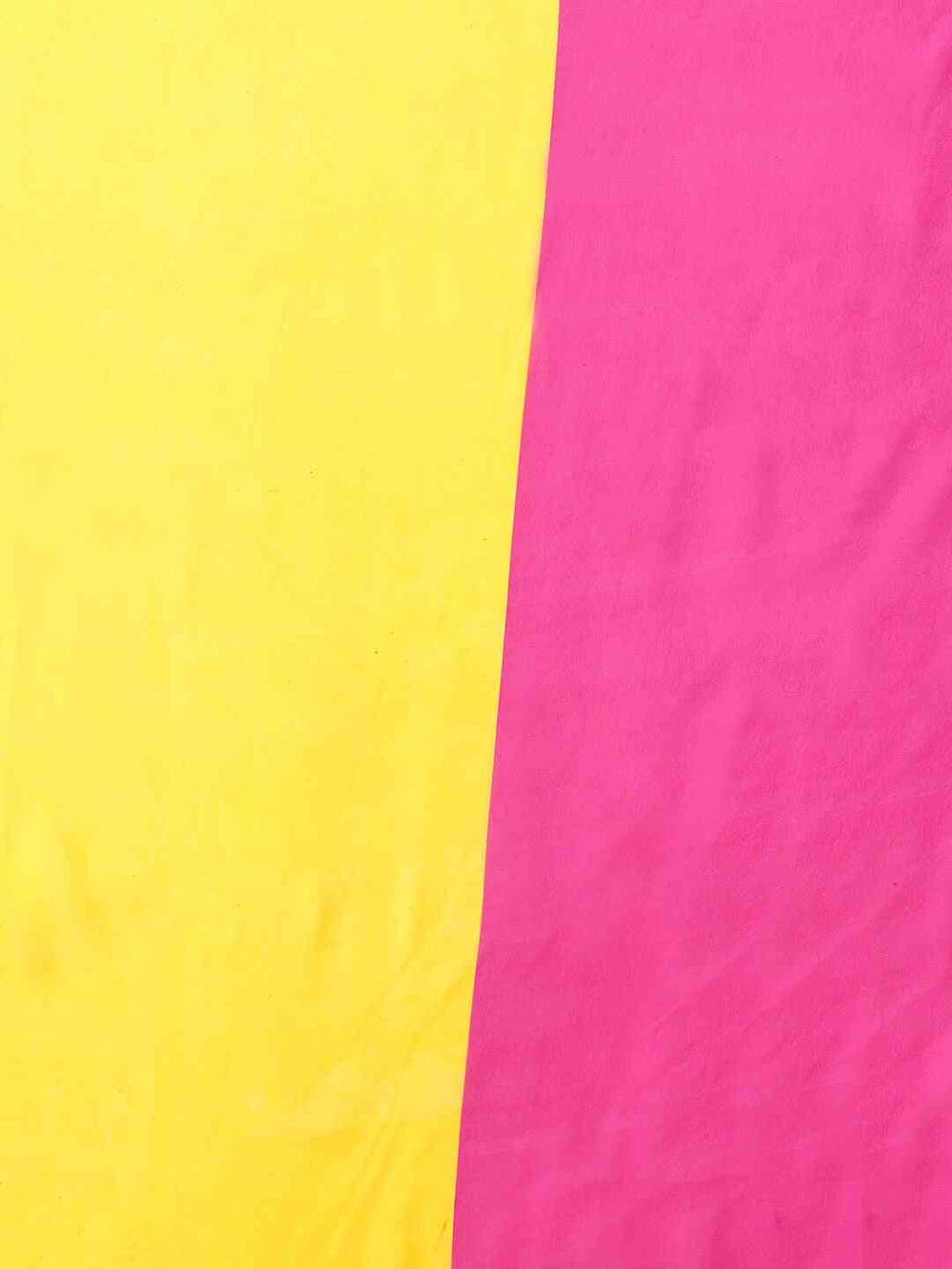 Stylish Rani Colour Ombre Poly Georgette Saree