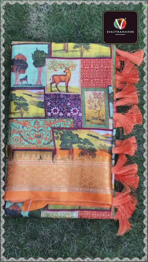 Avantika Uppada Orange