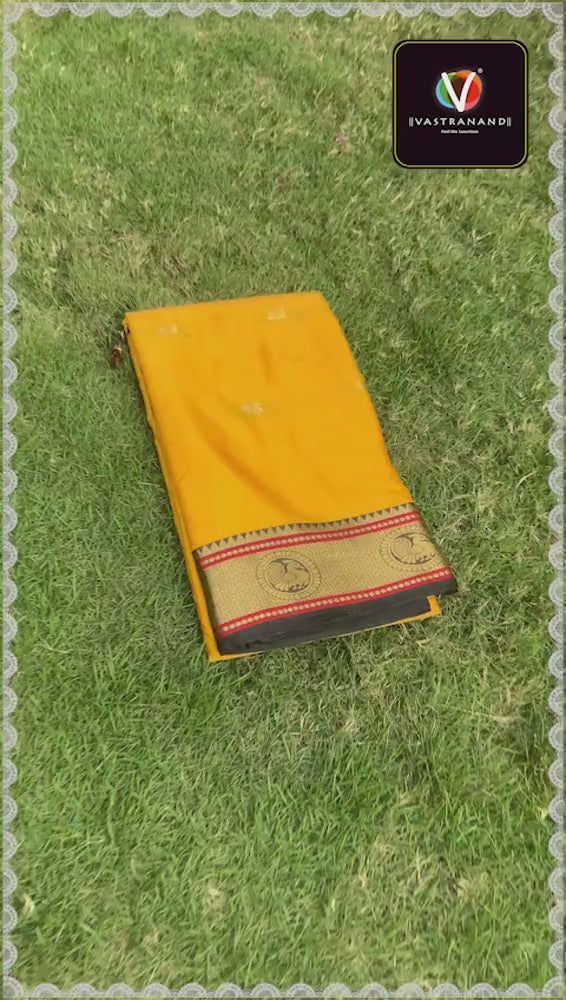paithani-3 yellow