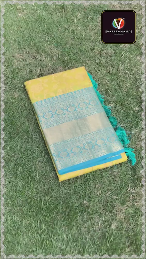 Banarasi Jall-Yellow