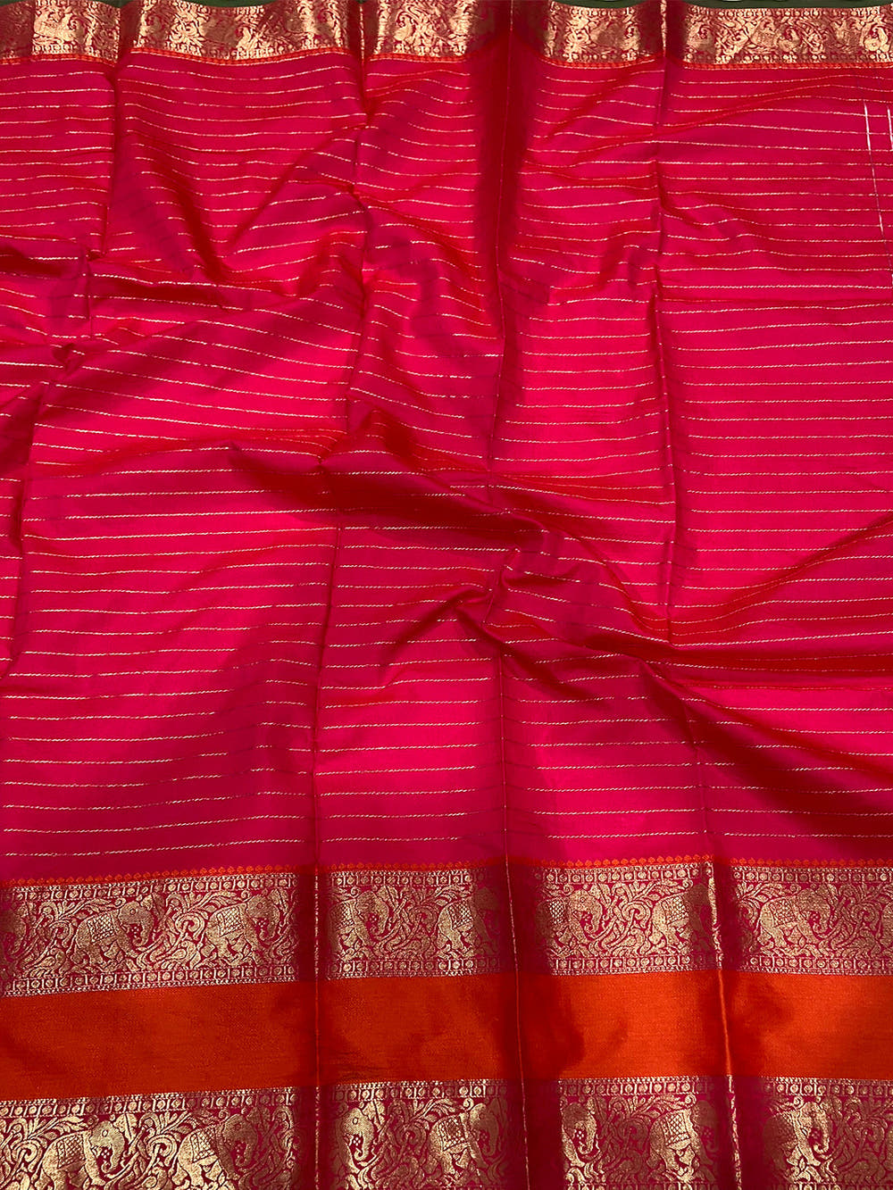 Soft Silk Woven Design Zari Kanchi Blend Banarasi Saree